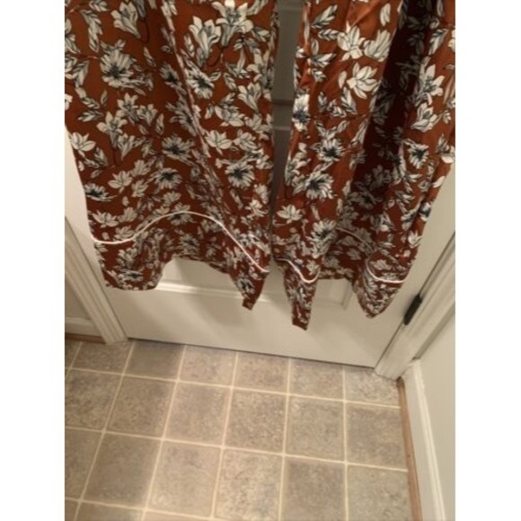 La Ligne x Target Women's Plus Size 4X Floral Print Satin Pants - Picture 8 of 13